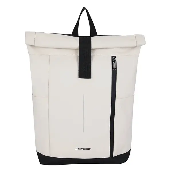 Veľký trendy batoh New Rebels Tauon - krémová