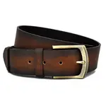 Kožený pánsky opasok Daag Alive - hnedá