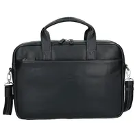 Pánska kožená taška cez rameno Hexagona Tango - čierna