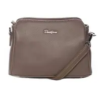 Dámská crossbody kabelka David Jones Jeany - hnědá