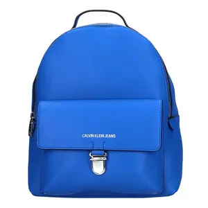 Dámský batoh Calvin Klein Jeans Milla, syntetická kůže − modrá