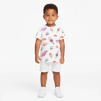 Nike sole food print ss basic tee 98-104 cm