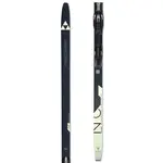 Fischer TWIN SKIN CRUISER + CONTROL STEP Běžecké lyže s mohérovými pásy, tmavě modrá, velikost