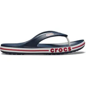 Crocs BAYABAND FLIP Unisex žabky, tmavě modrá, velikost 42/43