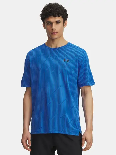 Pánské tričko Under Armour UA Tech Vent Jacquard-BLU - Pánské
