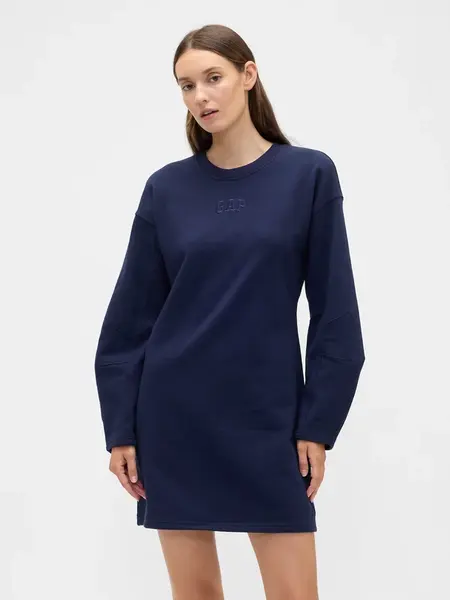 GAP Mikinové šaty Heavyweight - Dámské