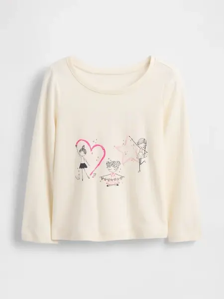 GAP Baby tričko s logem - Holky