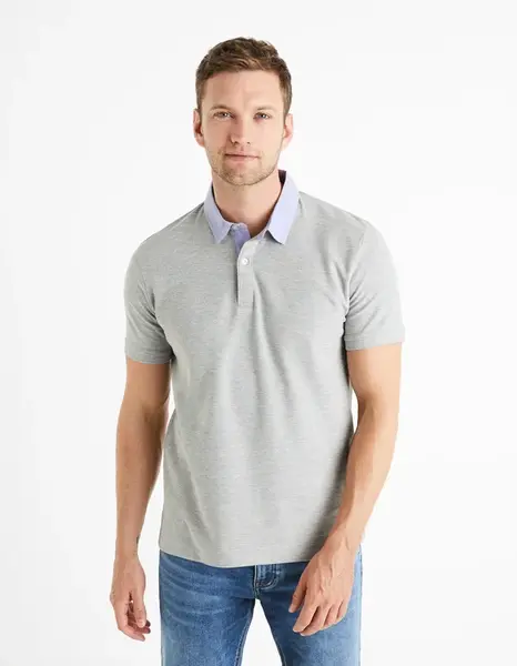 Celio Polo tričko pique Depetita - Pánské