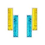 Preciosa Elegantní ocelové náušnice Desire s českým křišťálem Preciosa 7424 70