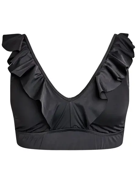 Swim by Zizzi Bikinový top 'Skitrin'  čierna