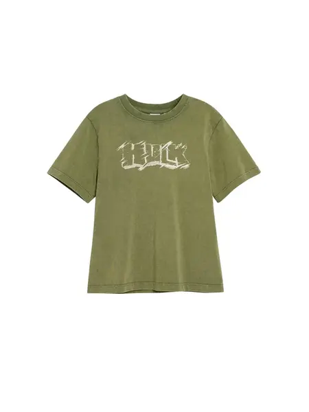 Desigual Tričko 'Hulk™'  olivová / biela