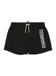 DSQUARED2 Plavecké šortky  čierna / biela