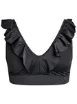 Swim by Zizzi Bikinový top 'Skitrin'  čierna