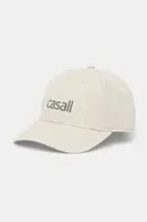 Kšiltovka Casall béžová barva, hladká, 24198