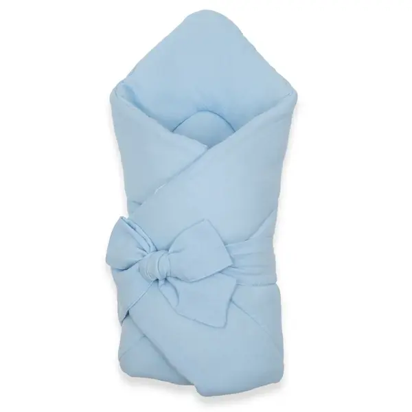 Mušelínová šnurovacia zavinovačka New Baby blue , 20C58707