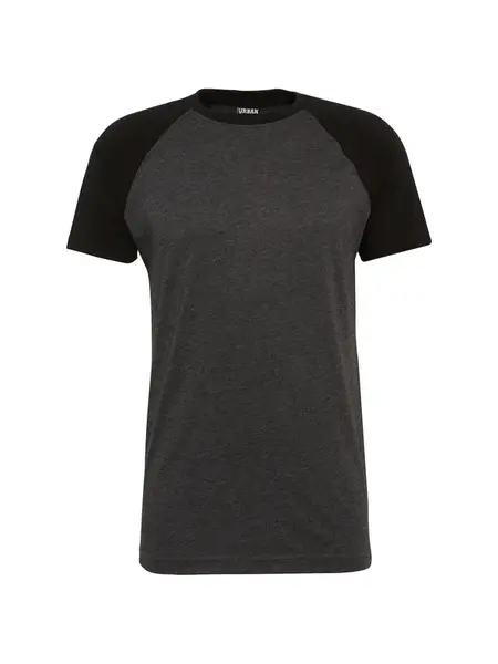 Urban Classics Tričko  tmavosivá / čierna