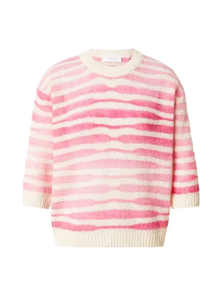 Rich & Royal Sveter  ružová / biela