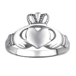 Silvego Dámský celostříbrný prsten Claddagh ZTR96391 48 mm