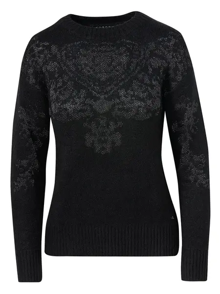 KOROSHI Sveter  čierna / strieborná