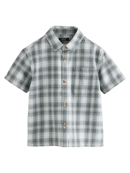 Next Košeľa  zelená / biela