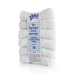 XKKO BIO bavlnené obrúsky Organic, 21x21, biele