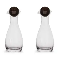 Láhev na olej a ocet Sagaform Nature 300 ml 2-pack průhledná barva