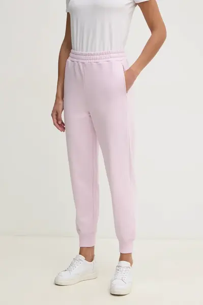 Bavlněné tepláky United Colors of Benetton růžová barva, 3UNIDF01A