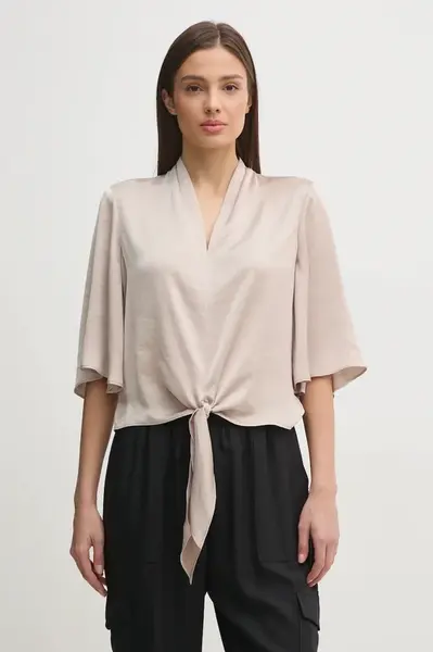 Halenka Joseph Ribkoff dámská, béžová barva, hladká, 251253