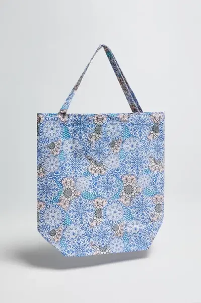 Marisse Light Blue Cotton Bag
