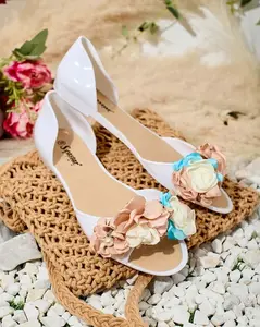 Resti Rubber ballerinas with flower Koddies