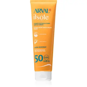 Arval IlSole Ultralight Face & Body Fluid fluid na tělo a obličej 150 ml