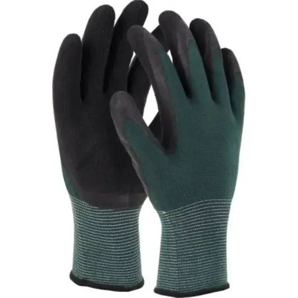 Rukavice polyesterové LATEX FOAM S, 9, STALCO