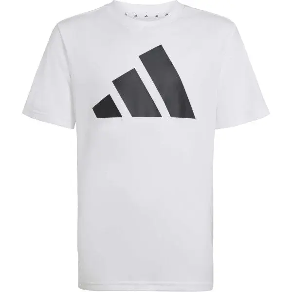 adidas J TRAIN ESSENTIALS BL TEE Dětské triko, bílá, velikost