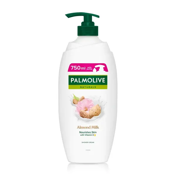 Palmolive Naturals Almond Milk sprchový krém pumpa 750 ml