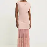 Šaty Answear.LAB růžová barva, maxi