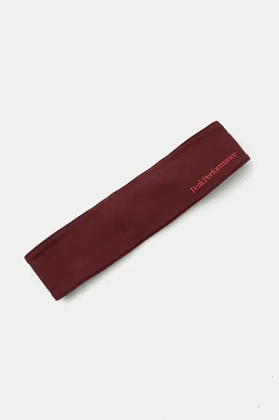 Čelenka Peak Performance vínová barva, G80370