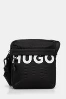 Ledvinka HUGO pánská, černá barva, 50541918