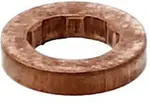 Elring Těsnění pod vstřikovače diesel common rail 7 x 13,6 x 1,6 mm, měděné Velikost: 7x12.3x2.46 mm