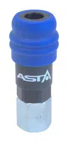 Vzduchová rychlospojka 3/8" GW bezpečnostní, vnitřní závit - samice - ASTA