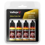 Sada modelářských barev Vallejo 4x18ml – Yellow Color Set