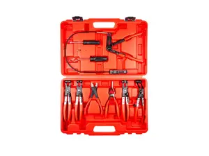 Kleště na hadicové spony, sada 9 kusů - QUATROS QS20334