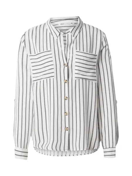 ONLY Blúzka 'ONLYasmin'  čierna / biela