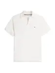 TOMMY HILFIGER Tričko 'Relaxed Fit Stripe Crepe'  svetložltá
