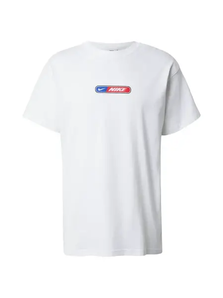 Nike Sportswear Tričko  modrá / červená / čierna / biela