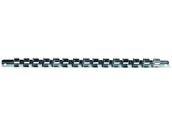 BGS Technic BGS 2120 Kolejnice pro 1/4" hlavice, 15 klipů