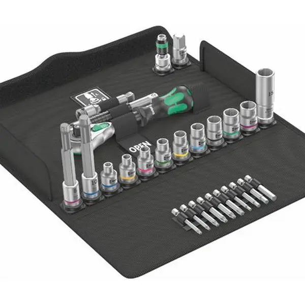 Wera 004175 Ráčnová sada 3/8" 8100 SB 2 Zyklop Speed (27 dílů)