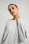 Marisse Women's Sweater Z-Sw-4560 L.Grey Mel