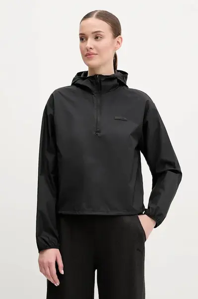 Tréninková bunda Calvin Klein Performance černá barva, přechodná, LVGWS5O503