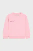 Mikina Pangaia KIDS' 365 MIDWEIGHT SWEATSHIRT růžová barva, 10000279