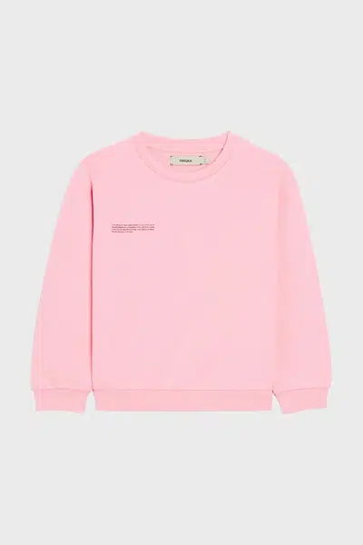 Mikina Pangaia KIDS' 365 MIDWEIGHT SWEATSHIRT růžová barva, 10000279